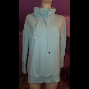 Zella women's cowl drawstring neck Sweatshirt sz m